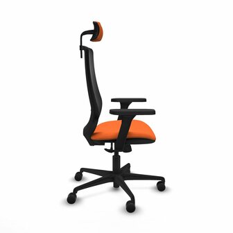 Bureaustoel met hoofdsteun Mardos Piqueras y Crespo D036N2W Oranje 7