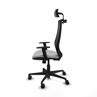 Bureaustoel met hoofdsteun Mardos Piqueras y Crespo D036N2H Lichtgrijs 3