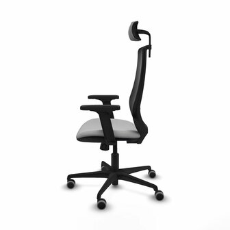Bureaustoel met hoofdsteun Mardos Piqueras y Crespo D036G2W Lichtgrijs 3