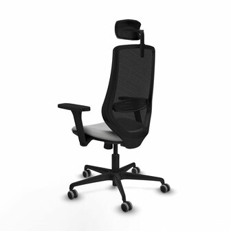 Bureaustoel met hoofdsteun Mardos Piqueras y Crespo D036G2W Lichtgrijs 4