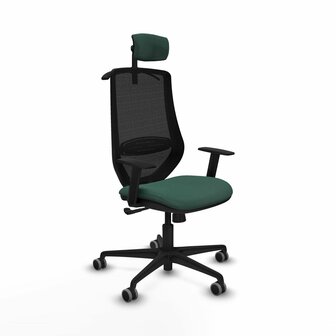 Bureaustoel met hoofdsteun Mardos Piqueras y Crespo D036G2H Groen 1