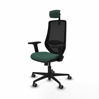 Bureaustoel met hoofdsteun Mardos Piqueras y Crespo D036G2W Groen 2