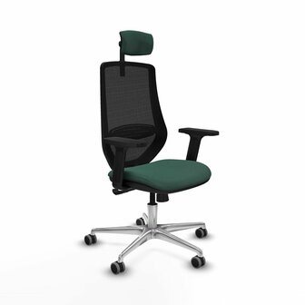 Bureaustoel met hoofdsteun Mardos Piqueras y Crespo D086G2W Groen 1
