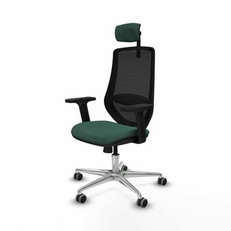 Bureaustoel met hoofdsteun Mardos Piqueras y Crespo D086G2W Groen 2