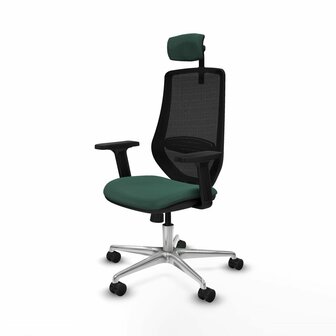 Bureaustoel met hoofdsteun Mardos Piqueras y Crespo D086N2W Groen 2