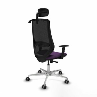 Bureaustoel met hoofdsteun Mardos Piqueras y Crespo D086G2H Paars 6