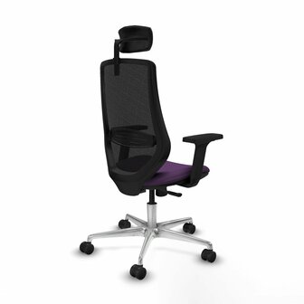 Bureaustoel met hoofdsteun Mardos Piqueras y Crespo D086N2W Paars 6