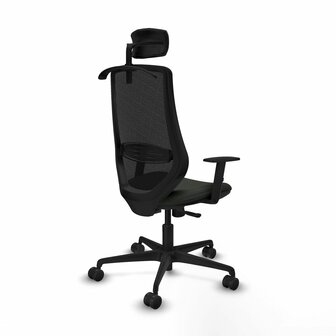 Bureaustoel met hoofdsteun Mardos Piqueras y Crespo D036N2H Zwart 6