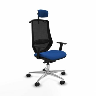 Bureaustoel Mardos traslack Piqueras y Crespo D086N2H Blauw 1