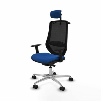 Bureaustoel Mardos traslack Piqueras y Crespo D086N2H Blauw 2