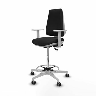 Bureaustoel Elche Piqueras y Crespo B5B026G Zwart Hoog 2