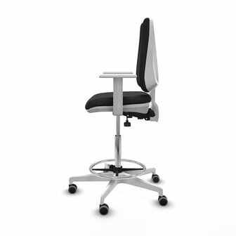 Bureaustoel Elche Piqueras y Crespo B5B026G Zwart Hoog 3
