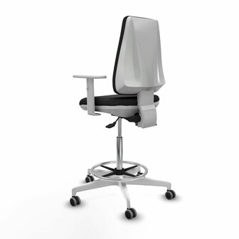 Bureaustoel Elche Piqueras y Crespo B5B026G Zwart Hoog 4