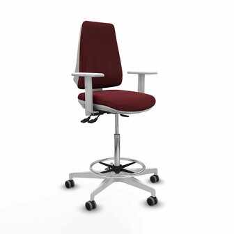 Bureaustoel Elche Piqueras y Crespo B5B026G Kastanjebruin Hoog 1