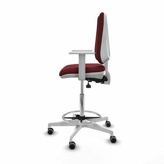 Bureaustoel Elche Piqueras y Crespo B5B026G Kastanjebruin Hoog 3