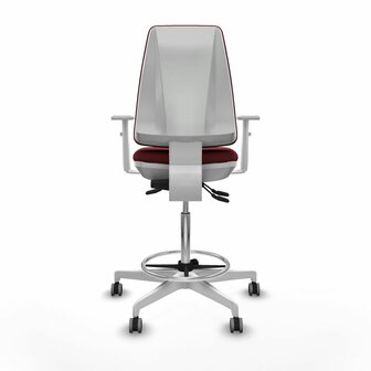 Bureaustoel Elche Piqueras y Crespo B5B026G Kastanjebruin Hoog 5