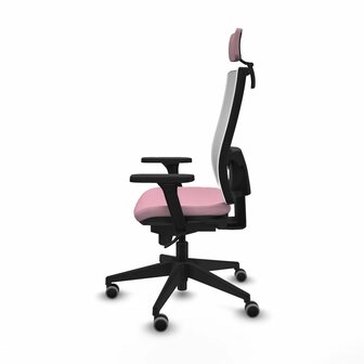 Bureaustoel met hoofdsteun Horna Piqueras y Crespo 3D066G2 Roze 3