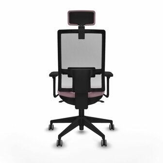 Bureaustoel met hoofdsteun Horna Piqueras y Crespo 3D066G2 Roze 5