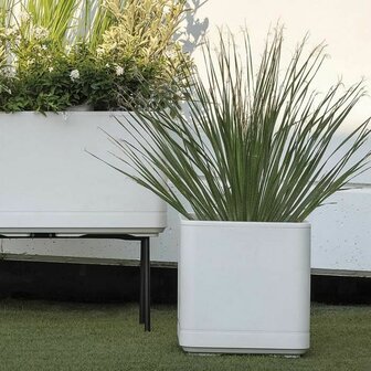 Deroma Cosmo Grijs Plastic Gerecycled plastic 38 x 38 x 39 cm Vierkant Kubus 38 cm 3
