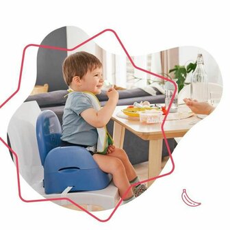 Kinderstoel Badabulle Blauw 4