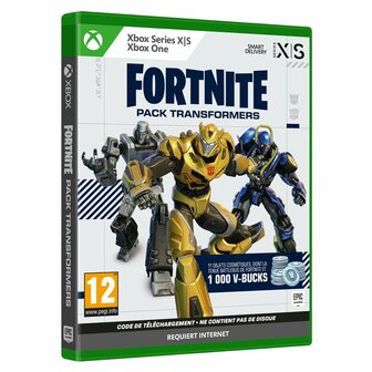 Xbox One / Series X videogame Fortnite Pack Transformers (FR) Downloadcode 2