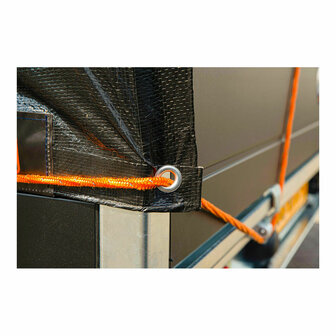 Aanhangwagenhoes Black &amp; Decker Zwart 3 x 4 m 4