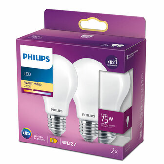 Ledlamp Philips Wit E27 3
