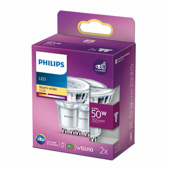 LED Lamp Philips 4,6 W GU10 Wit F (2700 K) 3