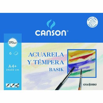 Aquarelpapier Canson 6 Vellen 370 g/m&sup2; (20 Stuks) 2
