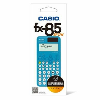 Wetenschappelijke rekenmachine Casio FX-85SPCW Blauw (10 Stuks) 2