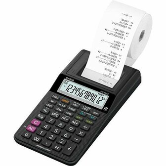 Printende rekenmachine Casio HR-8RCE Zwart (10 Stuks) 2