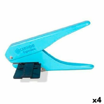 Perforator Carchivo INGENIOX Blauw (4 Stuks) 1