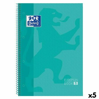 Schrift Oxford Classic A4 80 Lakens (5 Stuks) 1