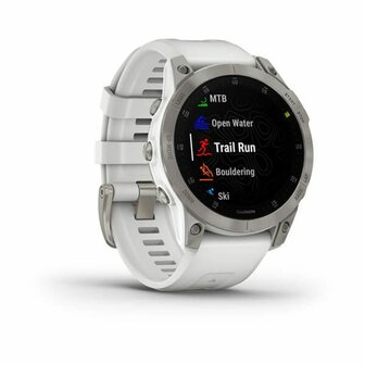 Smartwatch met Stappenteller GARMIN 010-02582-21 1,3&quot; Wit Zwart Titanium Ja 2