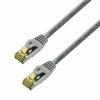 Kabel Ethernet LAN Aisens A146-0336 Grijs 3 m 1