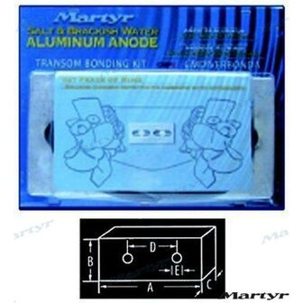 CMDIVERBOND - ZINKANODE KIT 1