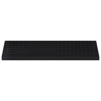 Trapmatten 5 st 25x75 cm rubber 5