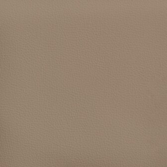 Wandpanelen 12 st 1,08 m&sup2; 60x15 cm kunstleer cappuccinokleurig 7