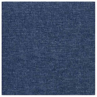 Wandpanelen 12 st 1,08 m&sup2; 30x30 cm stof blauw 3