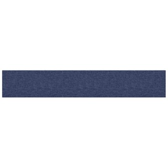 Wandpanelen 12 st 1,62 m&sup2; 90x15 cm stof blauw 3
