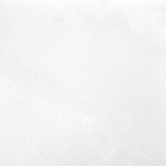 Hoofdbordkussen &quot;Viana&quot; Wit 100 cm Kunstleer 9