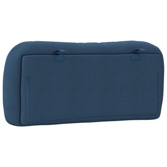Hoofdbordkussen &quot;Hvar&quot; 80 cm stof blauw 7