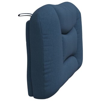 Hoofdbordkussen &quot;Hvar&quot; 100 cm stof blauw 6