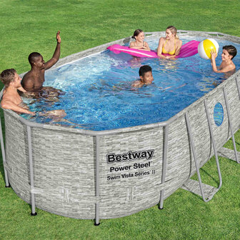 Bestway Zwembadset Power Steel Swim Vista Series 549x274x122 cm 1