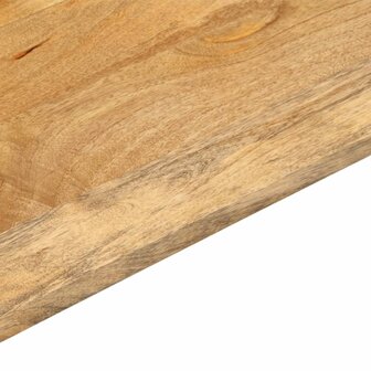 Tafelblad rechthoekig 50x20x3,8 cm massief mangohout 7