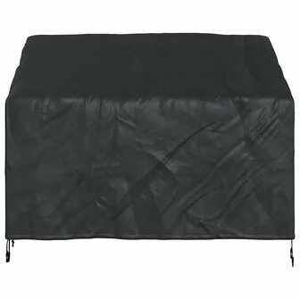 Tuinbankhoes Zwart 134 x 70 x 65 / 94 cm 420D stof 4