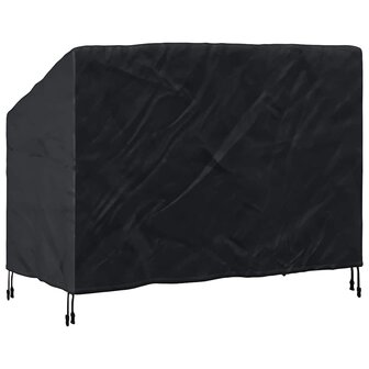 Tuinbankhoes Zwart 134 x 70 x 65 / 94 cm 420D stof 6