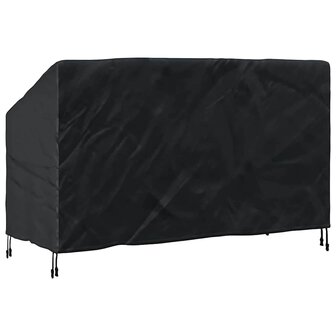 Tuinbankhoes Zwart 165 x 70 x 65 / 94 cm 210D stof 6