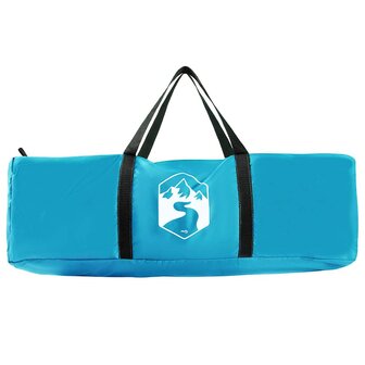 Tent met dak Anders met luchtopening Blauw en Zwart 290 x 288 cm 8