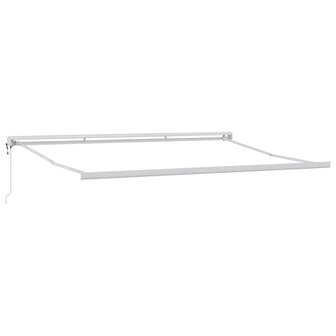Automatische Uittrekbare Luifel Wit 500 x 300 cm 4